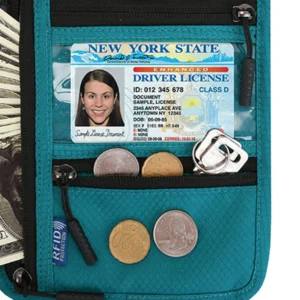 Neck Hanging Travel Passport Holder Cover