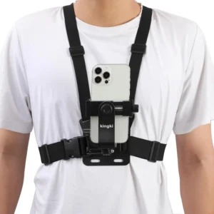 Mobile Phone Chest Mount HarnStrap Holder Cell Phone Clip Action Camera POV for iPhone Plus etc