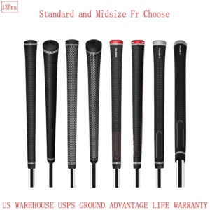 13PCs Golf Grip Golf Club Grip Velvet Series Golf Grip 4 Sizes